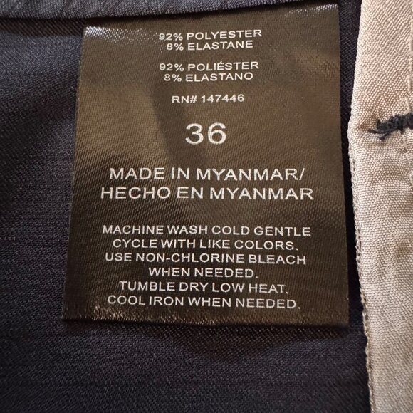 Mens Size 36 Hang Ten Hybrid Walkshorts 10" Inseam Quick Dry Regular Fit - Picture 6 of 9